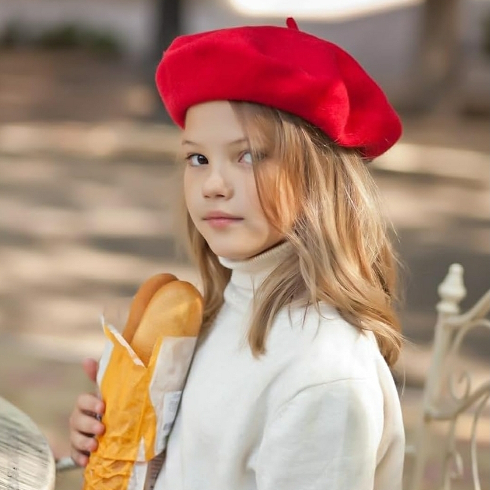 ❤️SOLD❤️Red Wool Beret